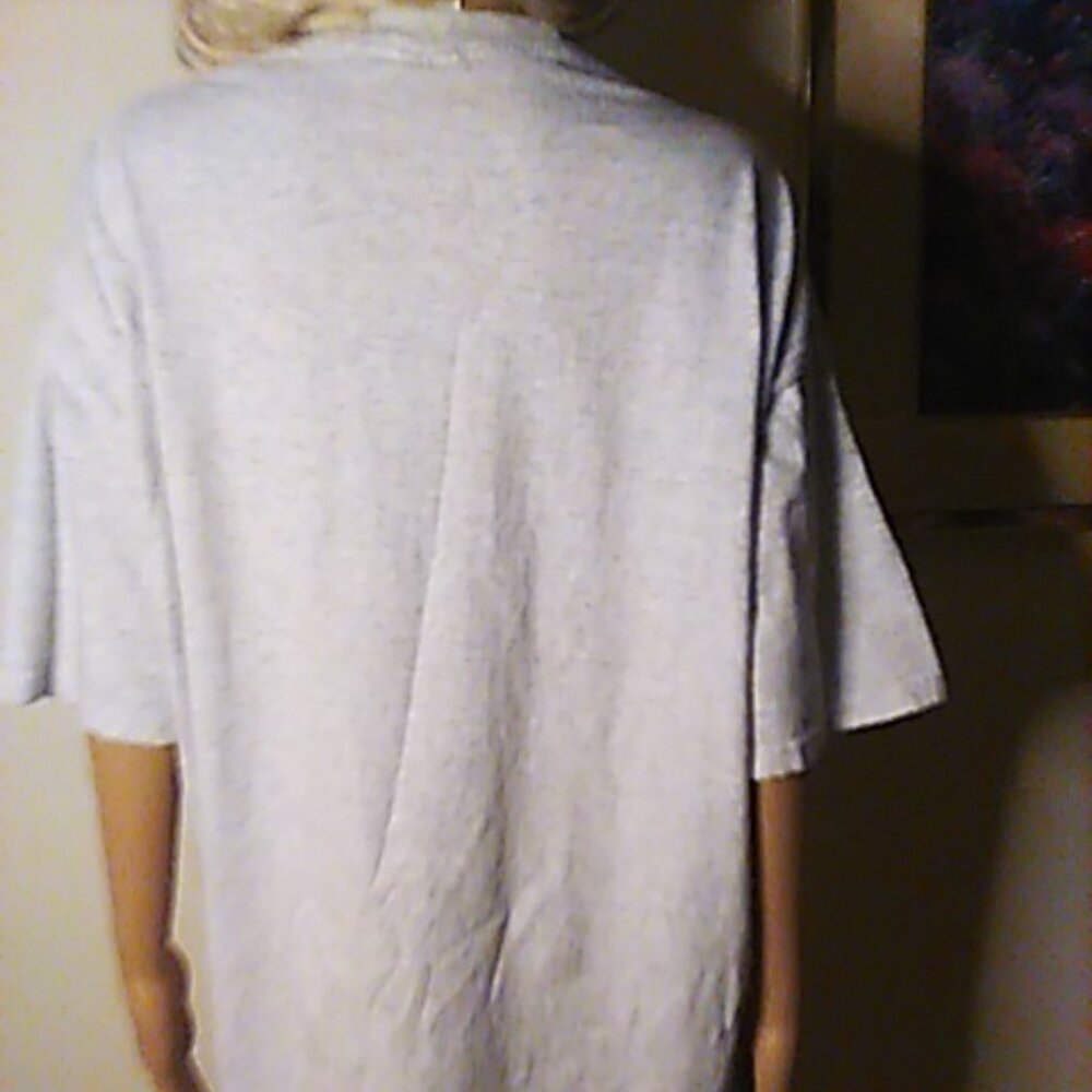 T-Shirt The Fishes Of Kauai Hawaii Men's XL Gray Jerzees Heavy Weight Cotton - Picture 4 of 5